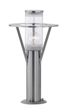 B2B Spec 88116A - 1x100W Outdoor Path Light w/ Staineless Steel Finish & Clear Glass