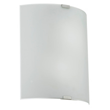 B2B Spec 90463A - 2 LT Wall Light w/ a Chrome Finish & Satin Glass Shade
