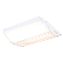 B2B Spec 93017A - 2 LT LED Ceiling Light w/ White Finish
