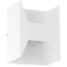 B2B Spec 93318A - 2x2.5 LED Outdoor Wall Light w/ White Finish