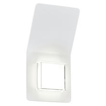 B2B Spec 93326A - 2x2.5W LED Outdoor Wall Light w/ White Finish