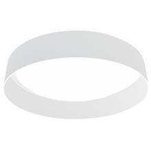 B2B Spec 93387A - 1 LT Integrated LED Ceiling Light w/ White Finish, White Diffuser & White Shade