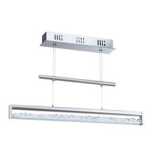 B2B Spec 93625A - 4x6W LED Pendant w/ Chrome Finish & Clear Glass w/ Crystals