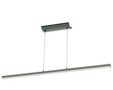 B2B Spec 93896A - 3 LT Integrated LED Linear Pendant w/ Black Finish & White Acrylic Diffuser