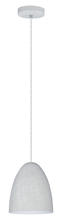 B2B Spec 94352A - 1 LT Mini Pendant w/ Grey Finish & Grey Shade