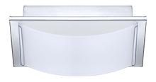 B2B Spec 94465A - 1 LT LED Wall/Ceiling Light w/ Chrome Finish & White Glass Shade