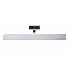 B2B Spec 94613A - 3 LT Integrated LED Vanity Light w/ Chrome Finish & White Acrylic Shade