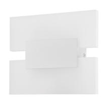 B2B Spec 96042A - 1 LT LED Wall Light w/ White Finish & Satin Acrylic Shade