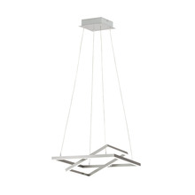 B2B Spec 96814A - LED Pendat w/ Matte Nickel Finish & White Acrylic Diffuser