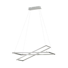 B2B Spec 96815A - 42W Integrated LED Pendant w/ Matte Nickel Finish