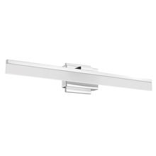 B2B Spec 97966A - 1 LT Integrated LED Bath/Vanity Light w/ Chrome Finish & Satin Acrylic Shade
