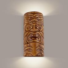 A-19 NT002-AP-1LEDE26 - Tiki Wall Sconce Amber Palm with LED bulb included