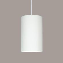 A-19 P202-WG-WCC-1LEDE26 - Gran Andros Pendant: White Gloss (White Cord & Canopy)