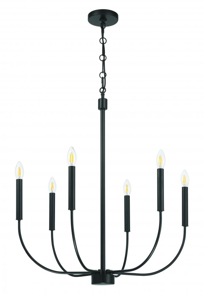 6 Light Chandelier