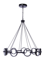Craftmade 59329-FB-LED - 9 Ring LED Chandelier