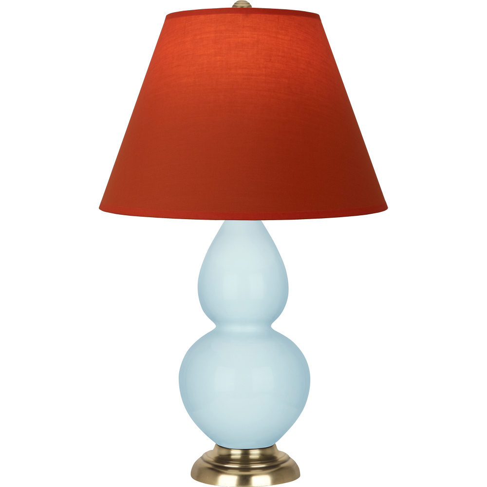 Baby Blue Small Double Gourd Accent Lamp