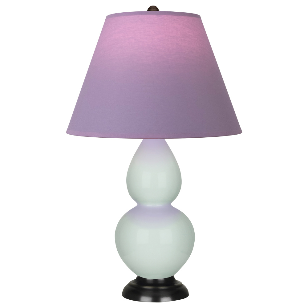 Celadon Small Double Gourd Accent Lamp