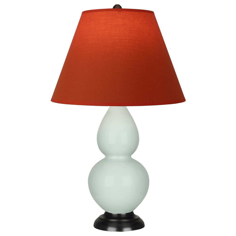 Celadon Small Double Gourd Accent Lamp