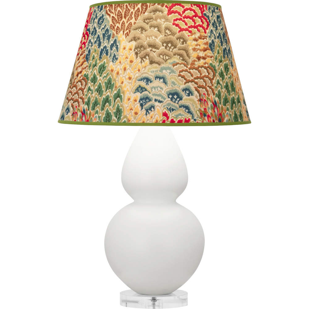 Matte Lily Double Gourd Table Lamp