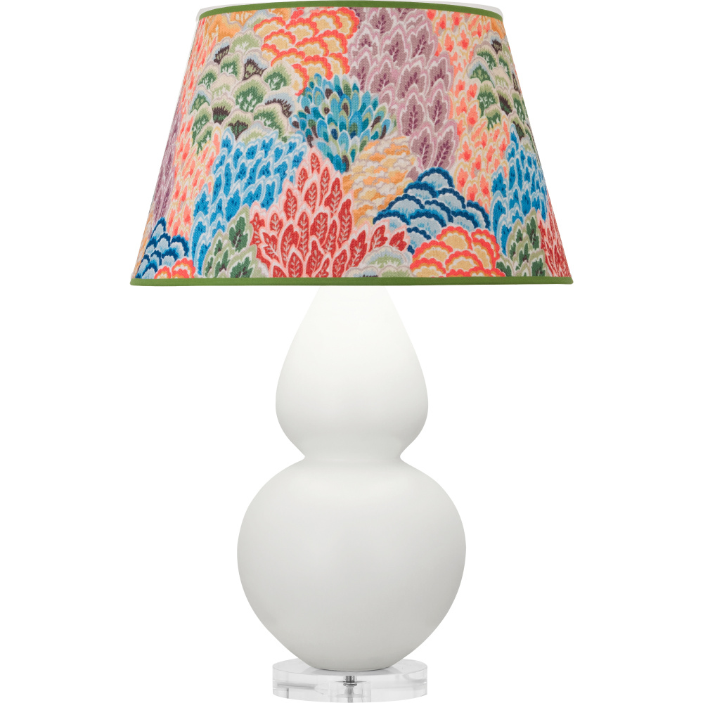 Matte Lily Double Gourd Table Lamp