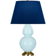 Robert Abbey 1666N - Baby Blue Double Gourd Table Lamp