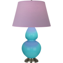 Robert Abbey 1741L - Egg Blue Double Gourd Table Lamp