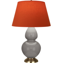 Robert Abbey 1748T - Smokey Taupe Double Gourd Table Lamp