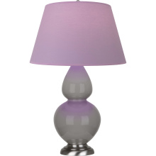 Robert Abbey 1750L - Smokey Taupe Double Gourd Table Lamp