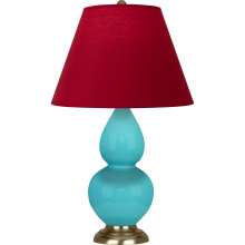 Robert Abbey 1760R - Egg Blue Small Double Gourd Accent Lamp