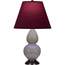 Robert Abbey 1769P - Smokey Taupe Small Double Gourd Accent Lamp
