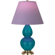 Robert Abbey 1771L - Peacock Small Double Gourd Accent Lamp