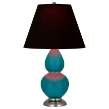 Robert Abbey 1773K - Peacock Small Double Gourd Accent Lamp