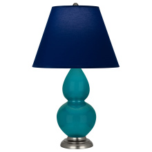Robert Abbey 1773N - Peacock Small Double Gourd Accent Lamp