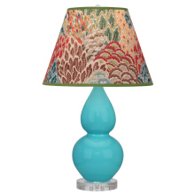 Robert Abbey A761F - Egg Blue Small Double Gourd Accent Lamp