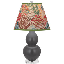 Robert Abbey MCR53F - Matte Ash Small Double Gourd Accent Lamp