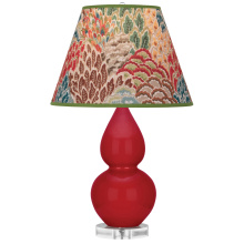 Robert Abbey RR13F - Ruby Red Small Double Gourd Accent Lamp