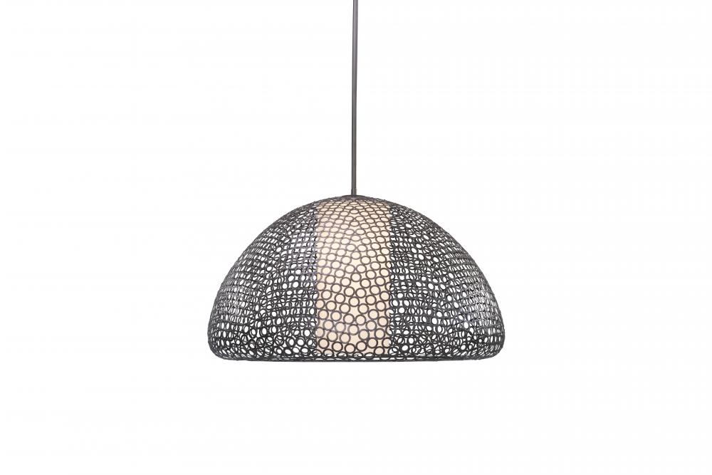 Dislton 36" 4-Light Dome Pendant