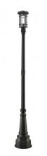 Z-Lite 570PHM-564P-ORB - 1 Light Outdoor Post Mounted Fixture