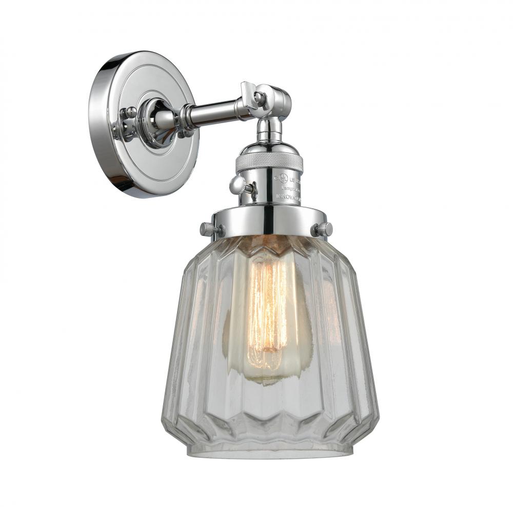 Chatham - 1 Light - 7 inch - Polished Chrome - Adjustable Sconce
