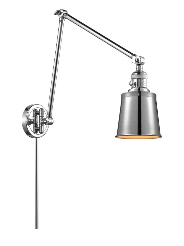 Addison - 1 Light - 8 inch - Polished Chrome -Adjustable Swing Arm