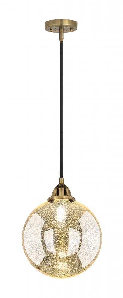Beacon - 1 Light - 10 inch - Black Antique Brass - Cord hung - Mini Pendant