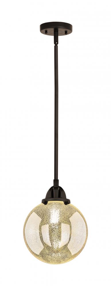 Beacon - 1 Light - 8 inch - Oil Rubbed Bronze - Cord hung - Mini Pendant