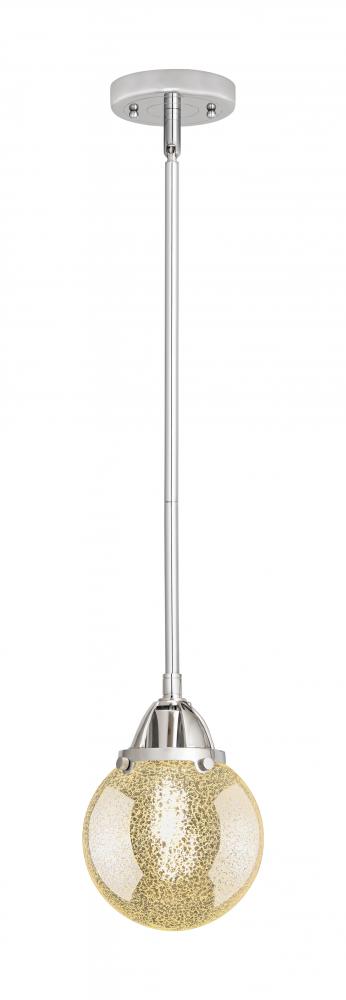 Beacon - 1 Light - 6 inch - Polished Chrome - Cord hung - Mini Pendant