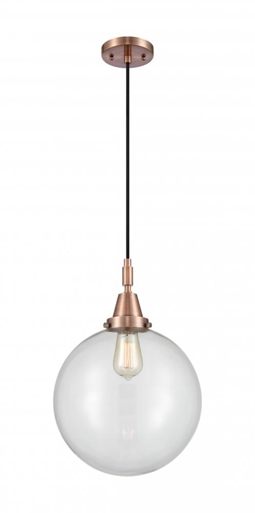 Beacon - 1 Light - 12 inch - Antique Copper - Mini Pendant
