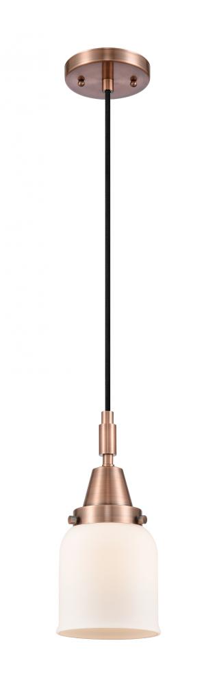 Bell - 1 Light - 5 inch - Antique Copper - Mini Pendant