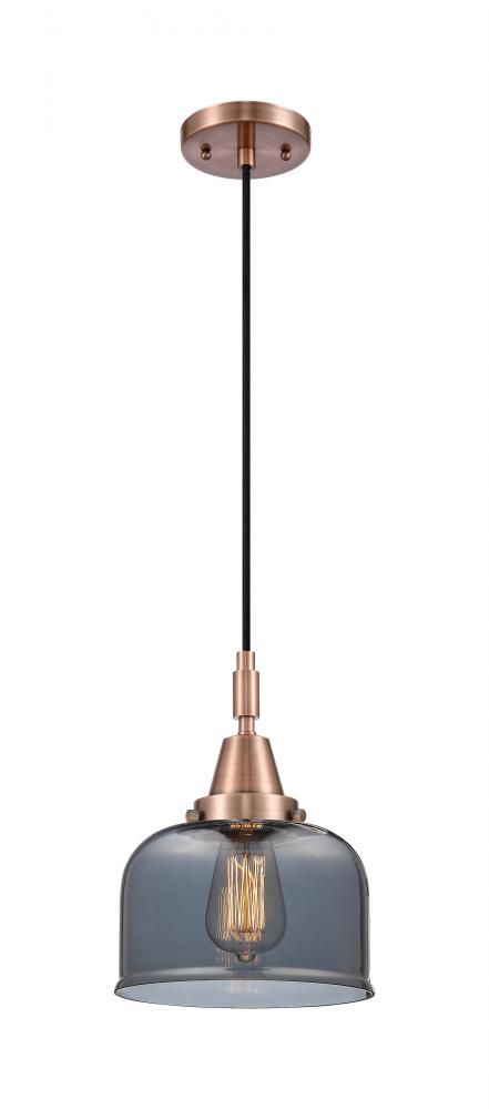 Bell - 1 Light - 8 inch - Antique Copper - Mini Pendant
