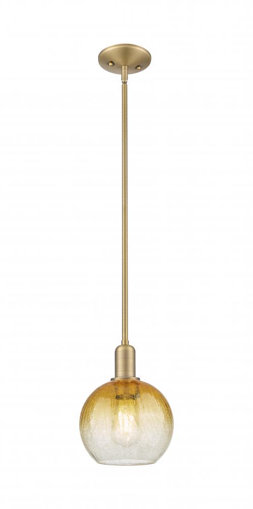 Brookhaven Globe - 1 Light - 6 inch - Oil Rubbed Bronze - Mini Pendant