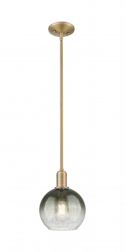 Brookhaven Globe - 1 Light - 6 inch - Brushed Brass - Mini Pendant