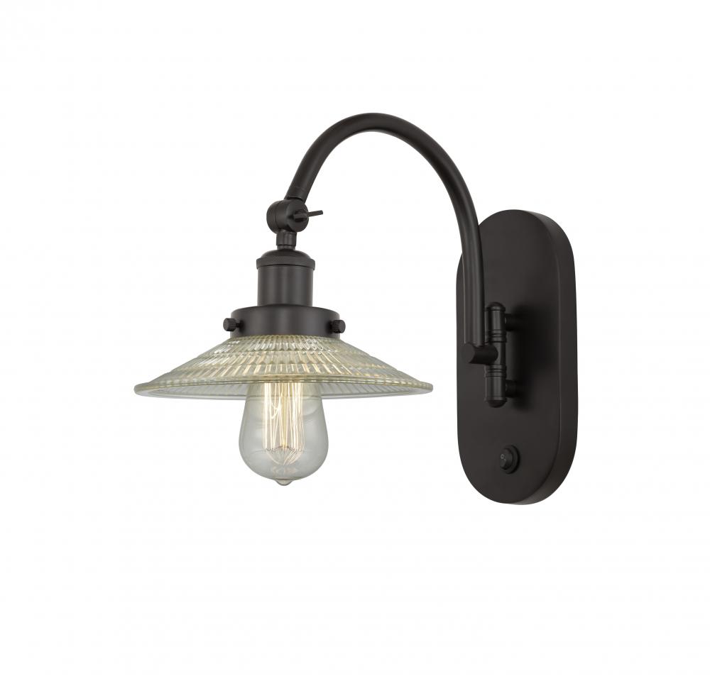 Halophane - 1 Light - 9 inch - Oil Rubbed Bronze - Adjustable Swing Arm