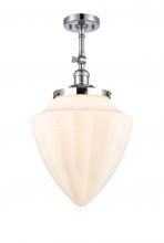 Innovations Lighting 201F-PC-G661-12 - Beacon - 1 Light - 12 inch - Polished Chrome - Adjustable Semi-Flush Mount